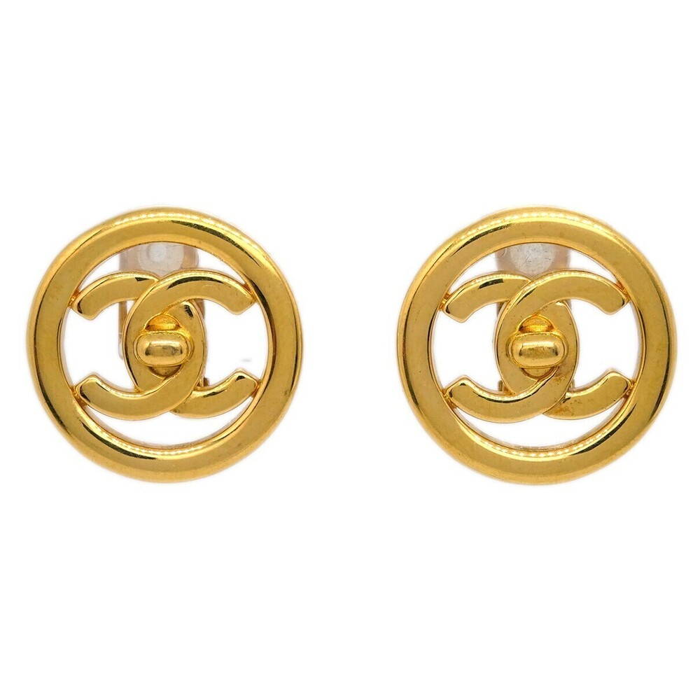 Chanel CC Round Metal